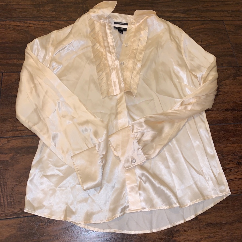 behnaz sarafpour silk blouse
